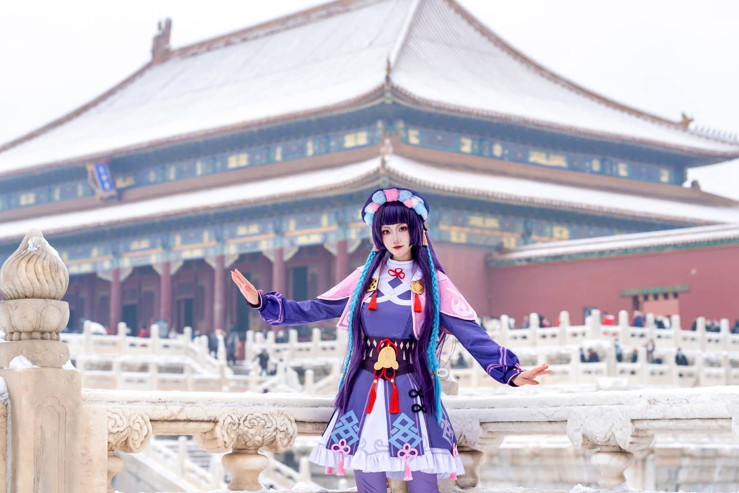 故宫里的云堇云先生from原神cosplay-萌图百科