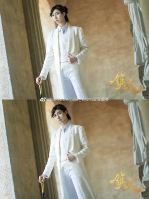 「镇魂剧版」夜尊白西装cosplay-萌图百科