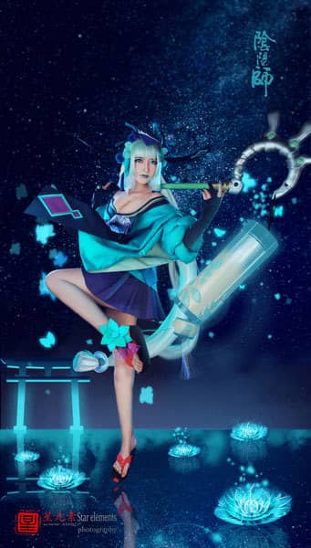 阴阳师青行灯cosplay正片-萌图百科