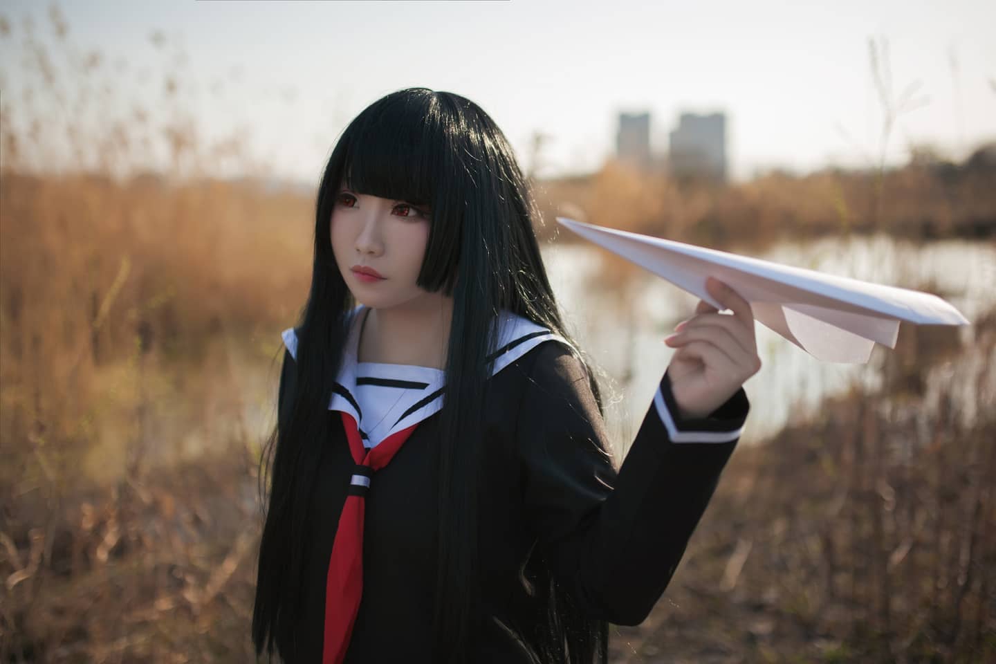 地狱少女阎魔爱cosplay-萌图百科