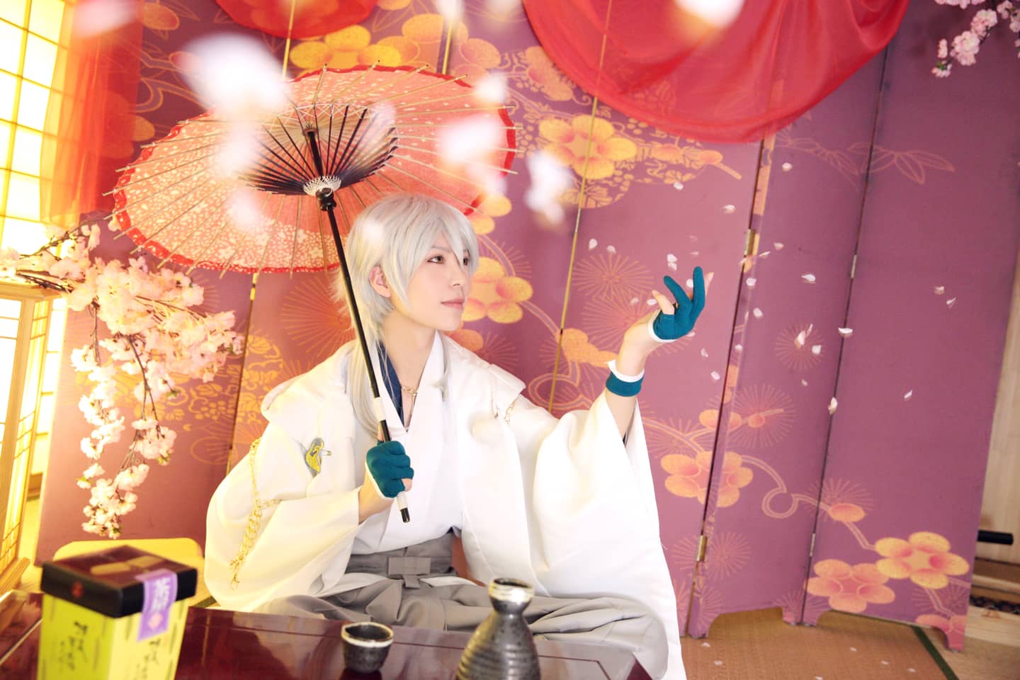 刀剑乱舞鹤丸国永Cosplay-萌图百科