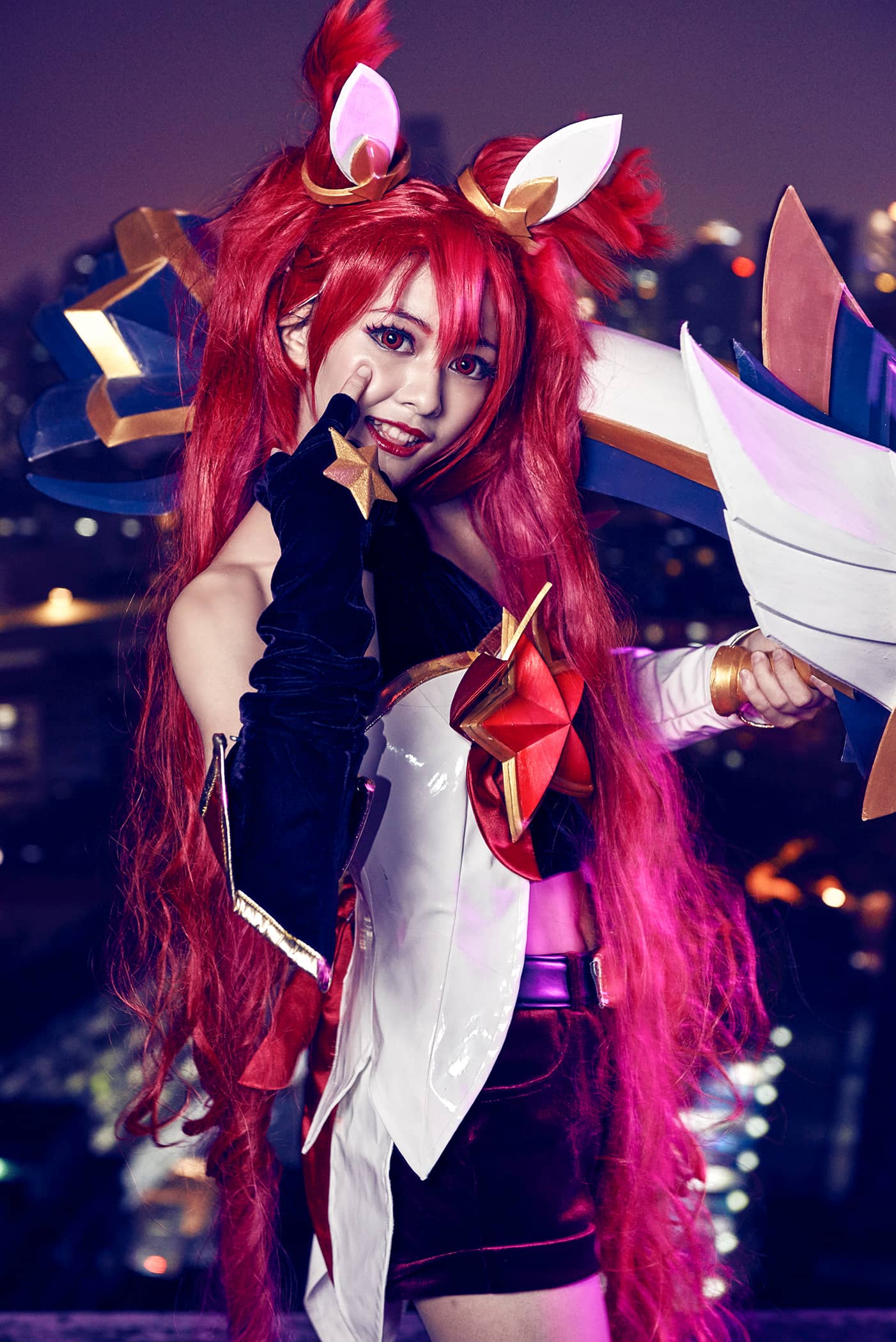 英雄联盟星之守护者金克斯Cosplay-萌图百科