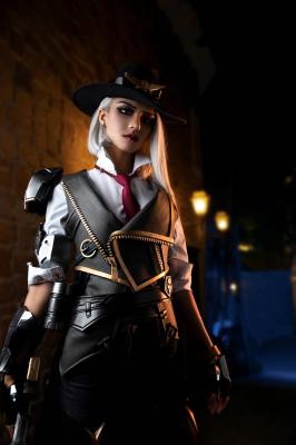守望先锋  艾什cosplay-萌图百科