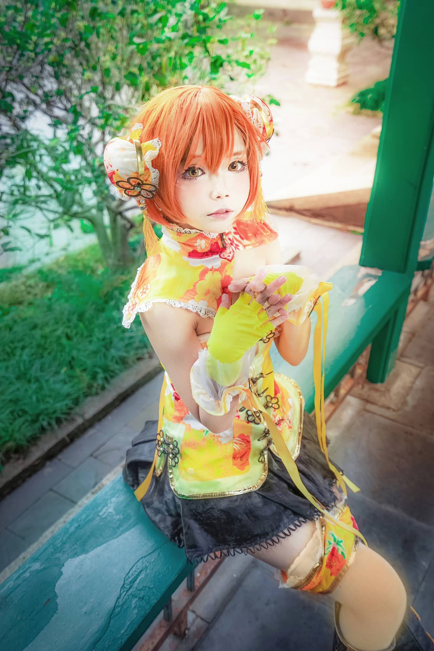 lovelive!星空凜中華旗袍覺醒cosplay-萌图百科
