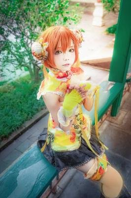 lovelive!星空凜中華旗袍覺醒cosplay-萌图百科