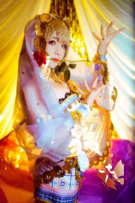 千夜文化COS忘川川LOVELIVE南小鸟舞娘装-萌图百科