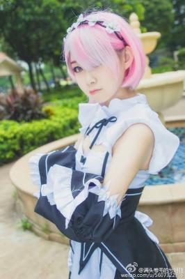从零开始的异次元生活 拉姆女仆cosplay-萌图百科