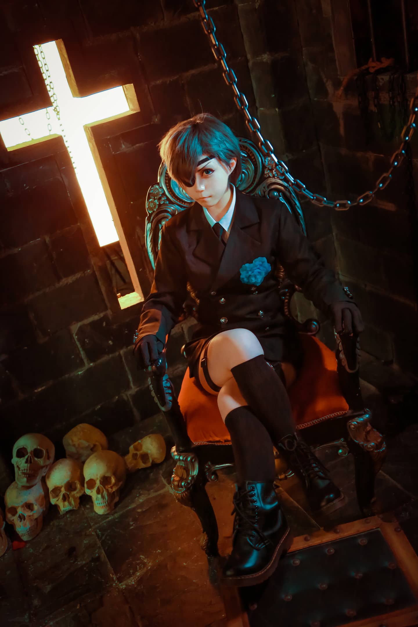 【黑执事】夏尔·凡多姆海恩cosplay-萌图百科