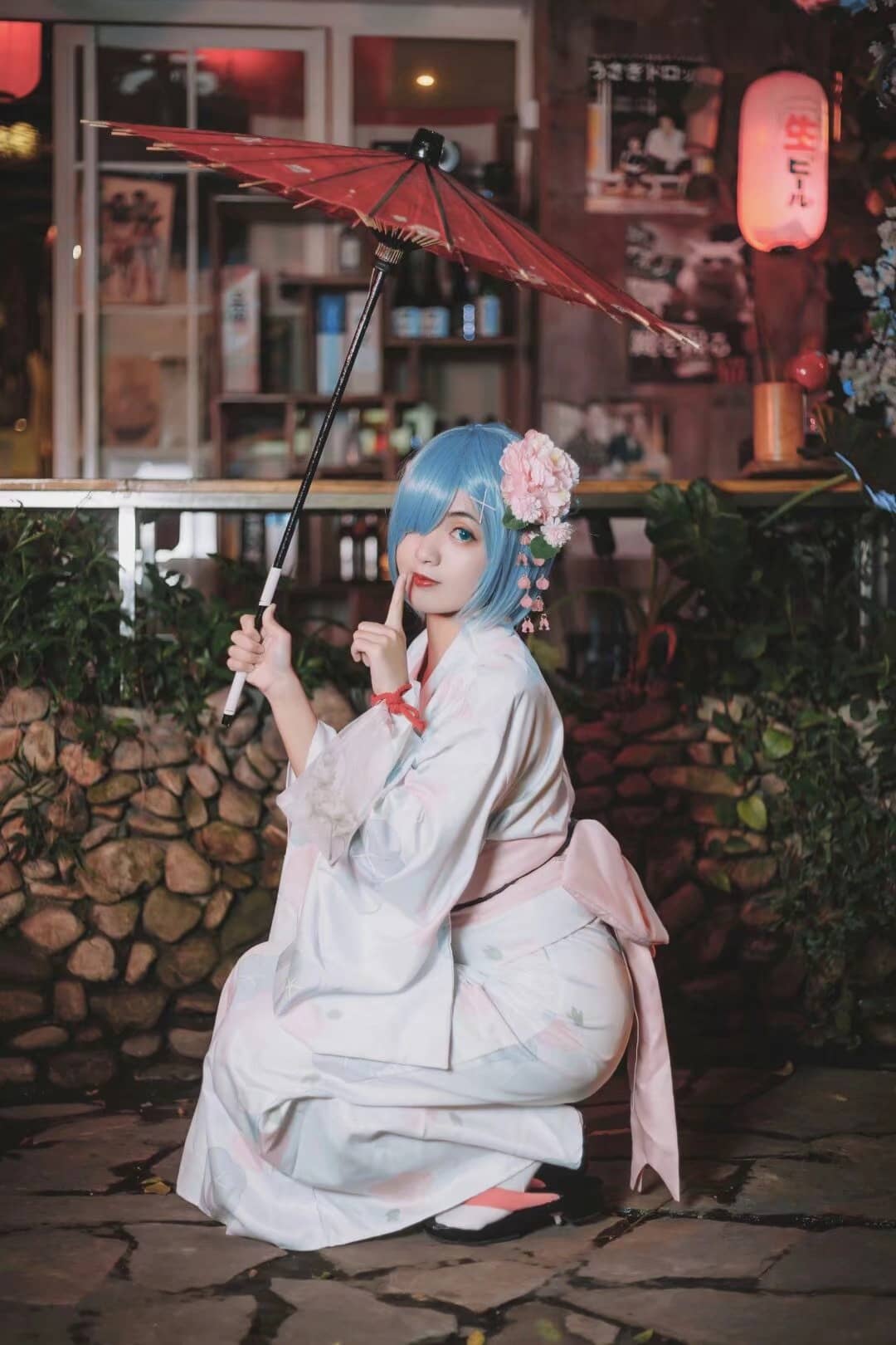 从零开始的异世界生活蕾姆和服浴衣cos正片-萌图百科