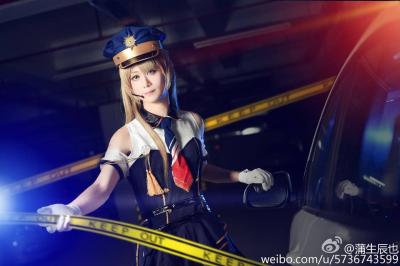 南小鸟女警觉醒 Cosplay-萌图百科