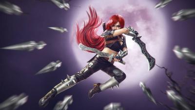 英雄联盟·不祥之刃卡特琳娜cosplay-萌图百科