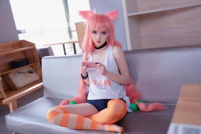虚拟主播猫宫日向cosplay-萌图百科
