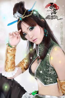 游戏西游3 超强悍女儿国国王 Cosplay-萌图百科