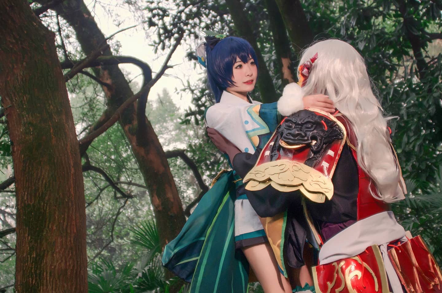 阴阳师之本草肛木 萤草cosplay-萌图百科