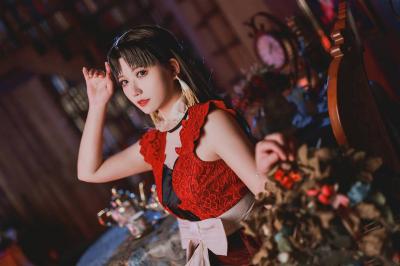 《Fate/stay night》远坂凛 cosplay-萌图百科