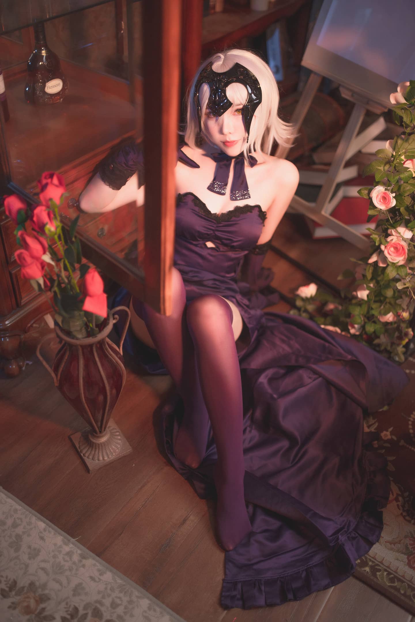 fgo黑贞德cosplay-萌图百科