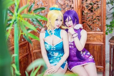 lovelive旗袍未觉醒cosplay-萌图百科