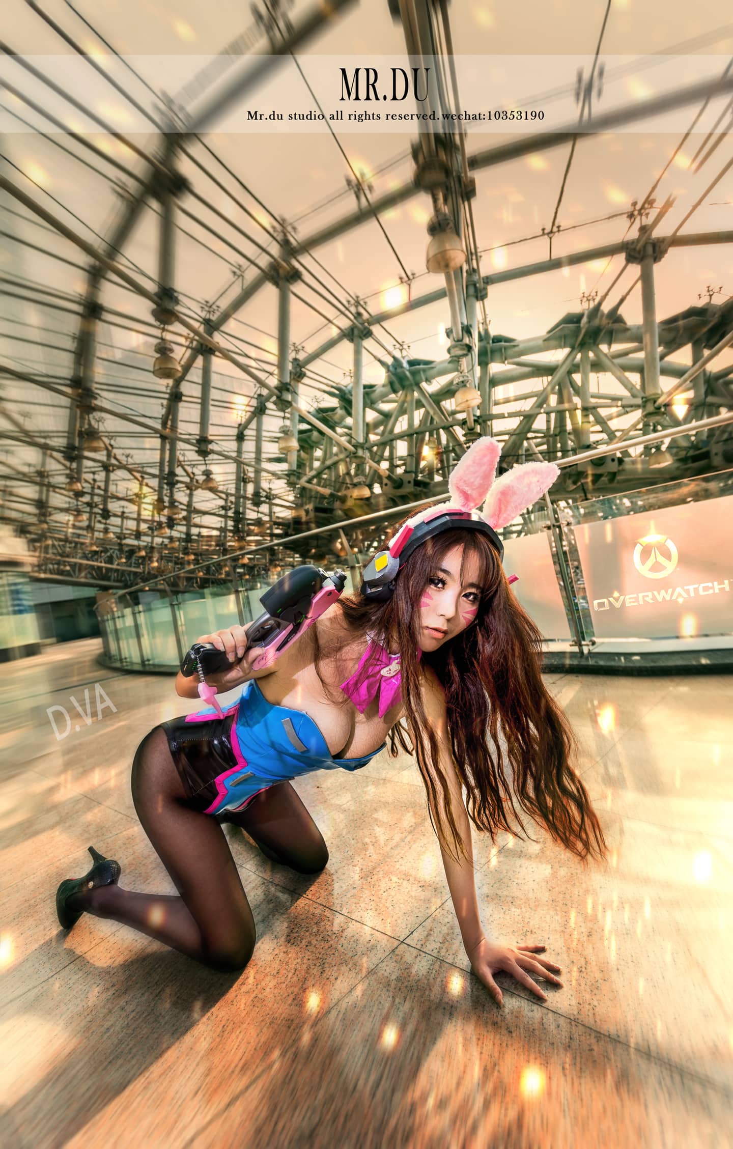 守望先锋D.VA Cosplay-萌图百科