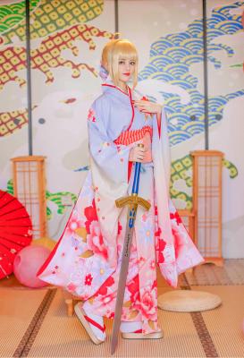 TYA事务所 艾斯 骑士王Saber晴着鲜艳和服登场-萌图百科