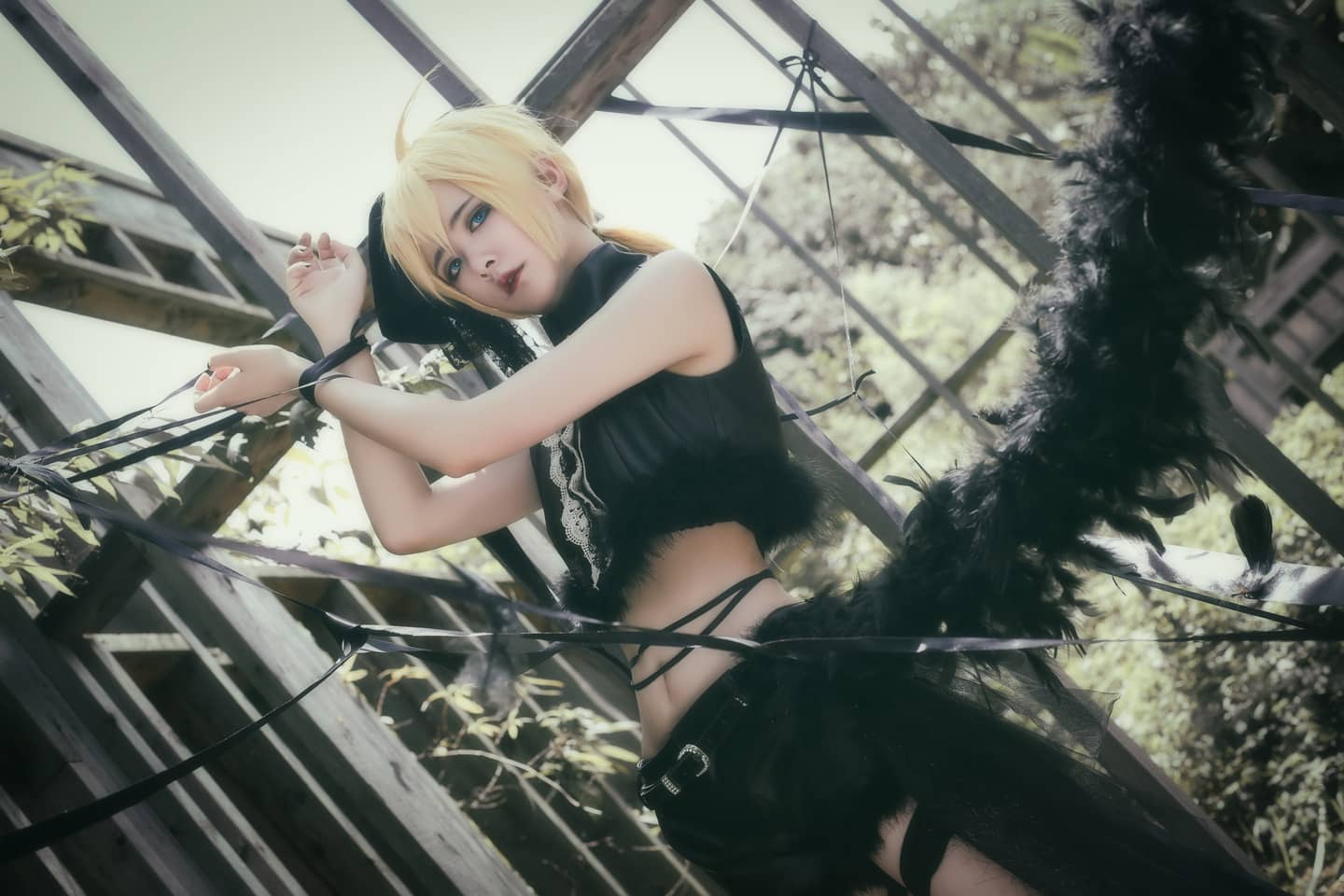 VOCALOID镜音连cosplay-萌图百科