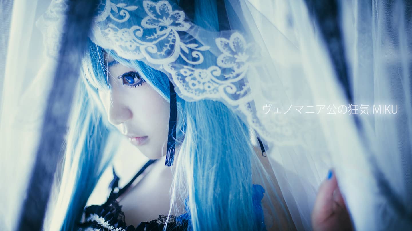 VOCALOID初音cosplay-萌图百科