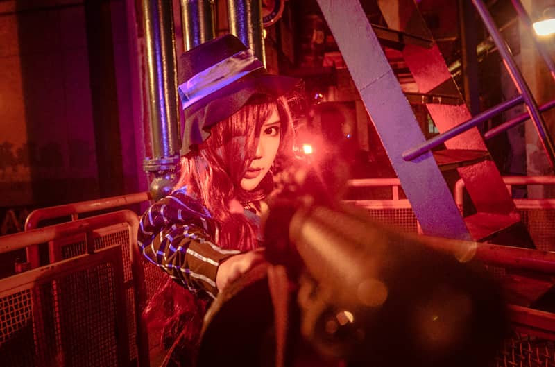 英雄联盟LOL厄运小姐黑帮狂花cosplay-萌图百科