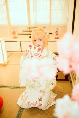 木之本樱金鱼浴衣 cosplay-萌图百科