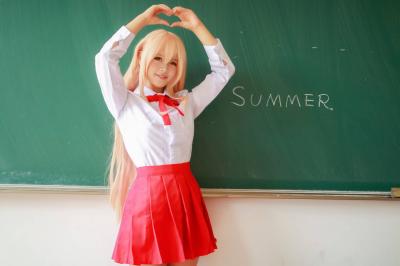干物妹小埋校服Cosplay-萌图百科