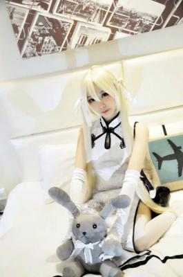 缘之空   穹妹旗袍cosplay-萌图百科