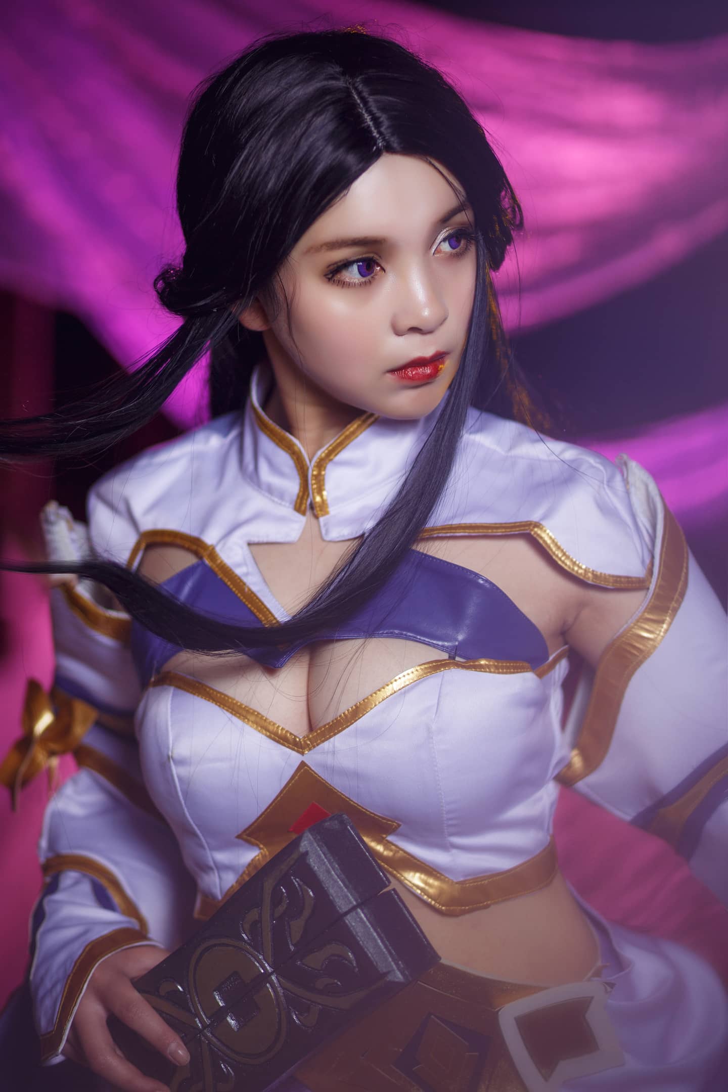 王者荣耀露娜紫霞仙子Cosplay-萌图百科