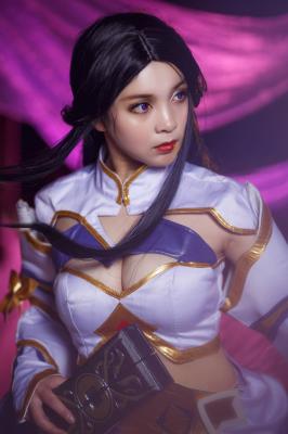 王者荣耀露娜紫霞仙子Cosplay-萌图百科