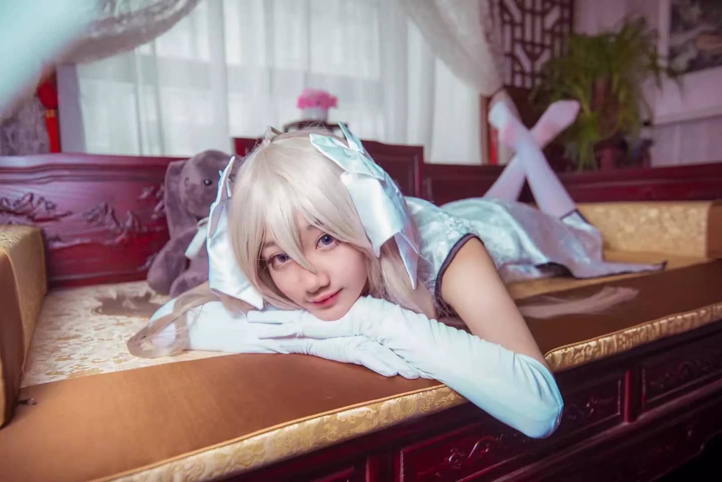 穹妹旗袍cosplay-萌图百科