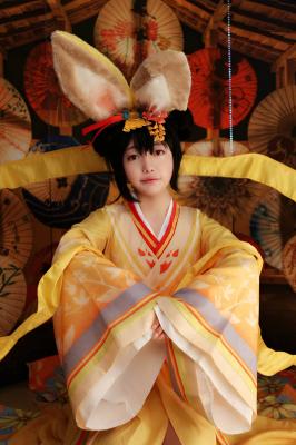 阴阳师山兔稚兔童心cosplay-萌图百科