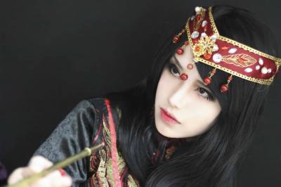 艳势番花九卿cosplay妆面教程-萌图百科