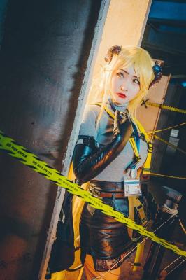 明日方舟 陨星cosplay-萌图百科