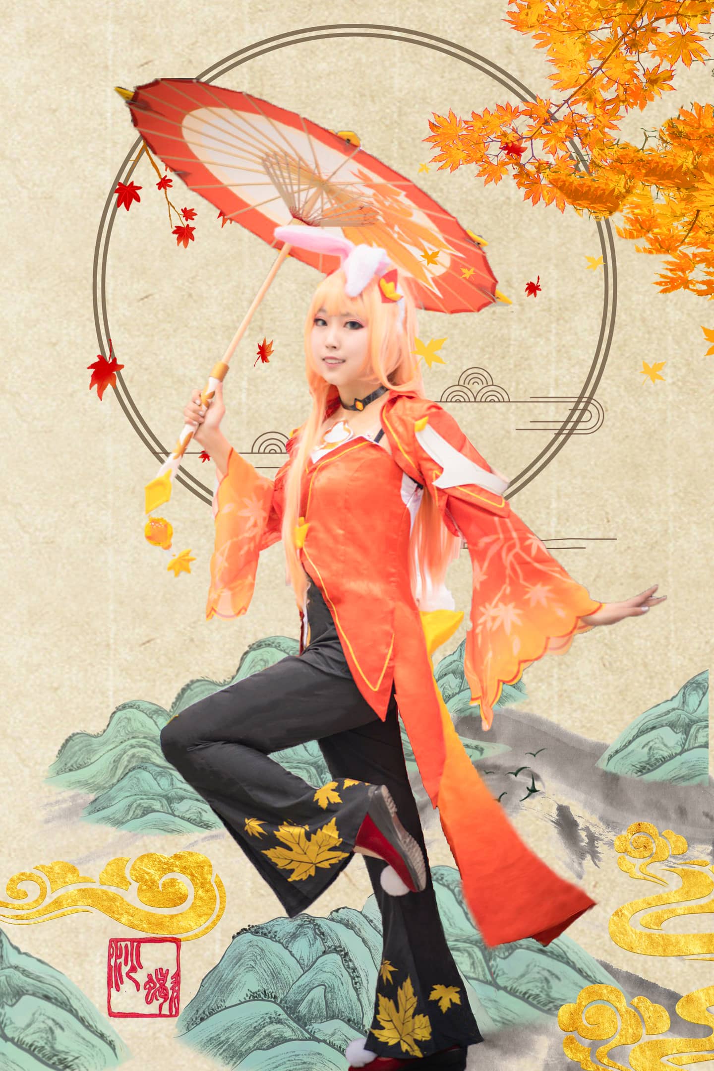 王者荣耀公孙离幻舞玲珑Cosplay-萌图百科