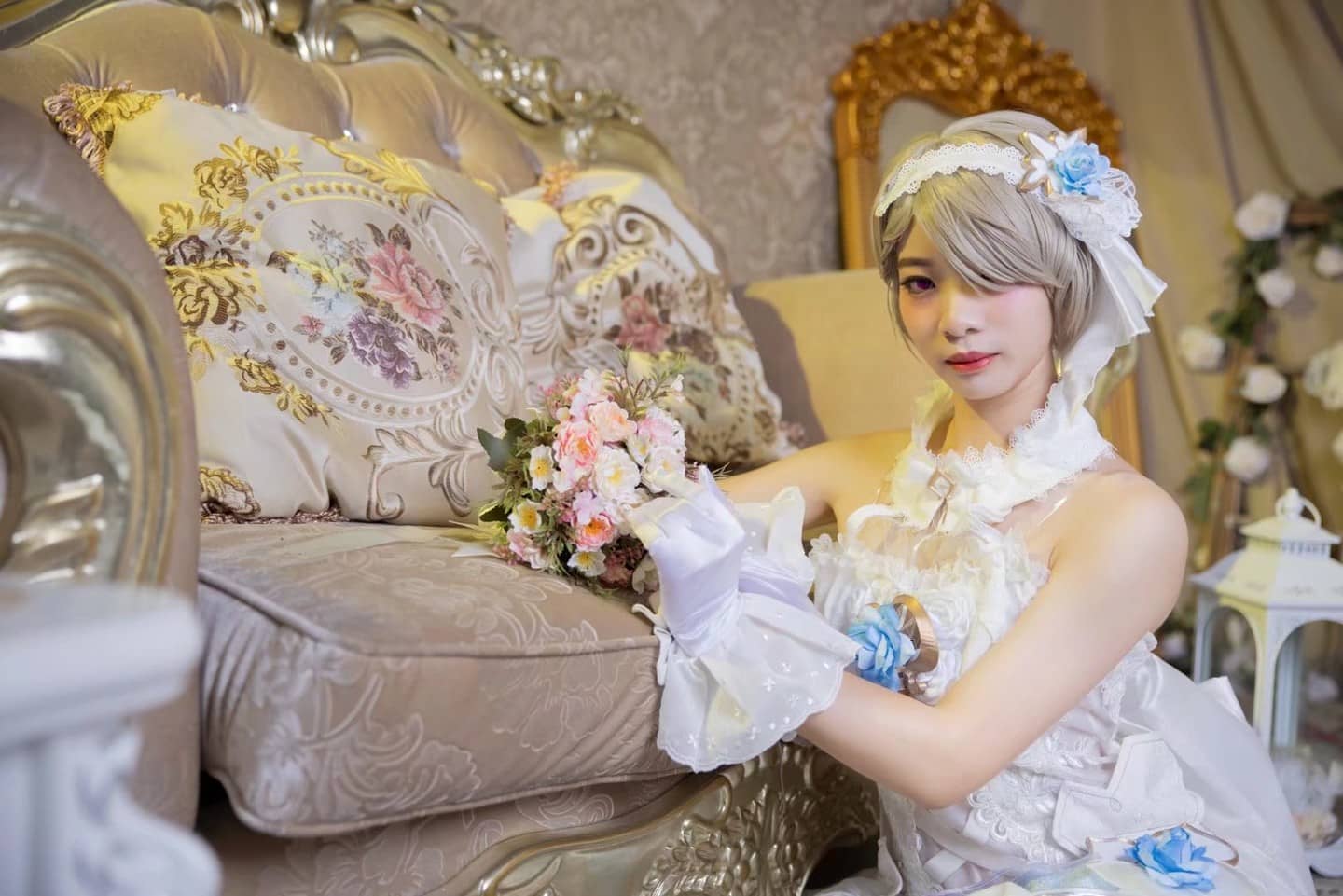 【崩坏3】丽塔•洛丝薇瑟 蔷薇誓言cosplay-萌图百科