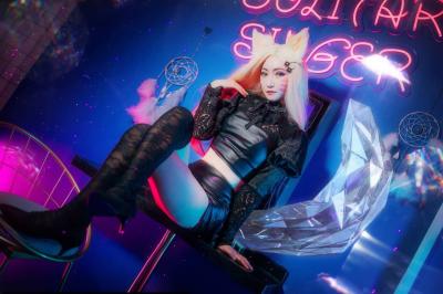 英雄联盟kda阿狸cosplay-萌图百科