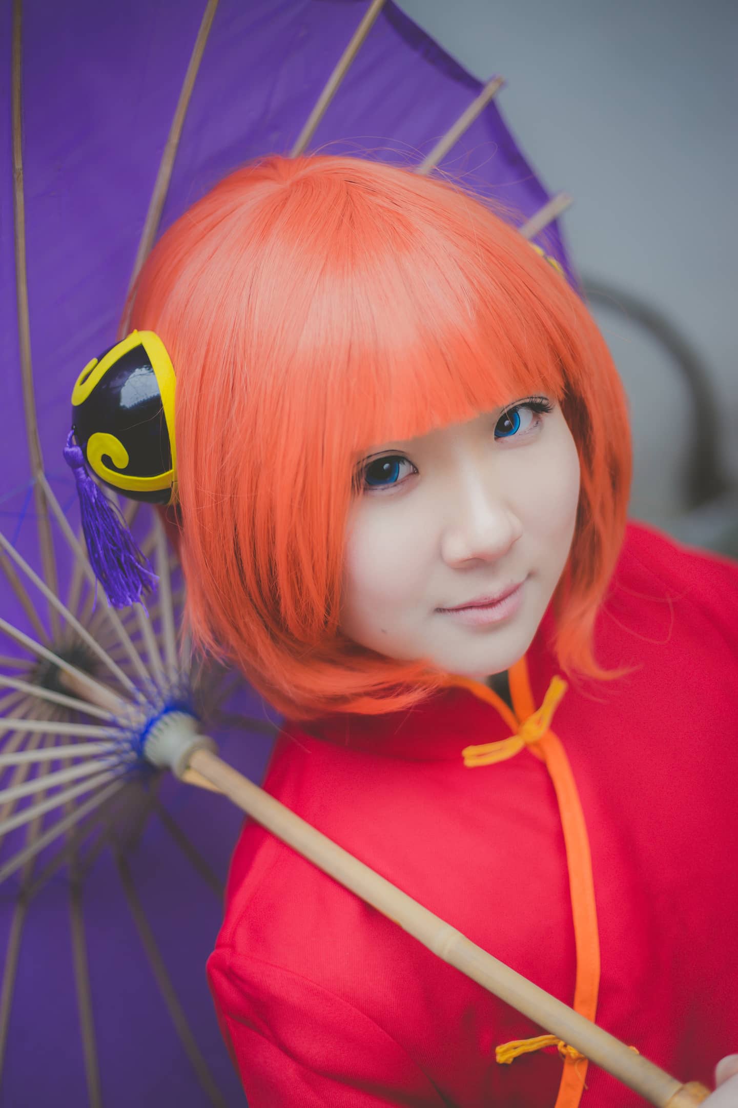 银魂神乐cosplay-萌图百科