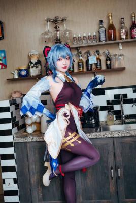 《原神》甘雨cosplay-萌图百科