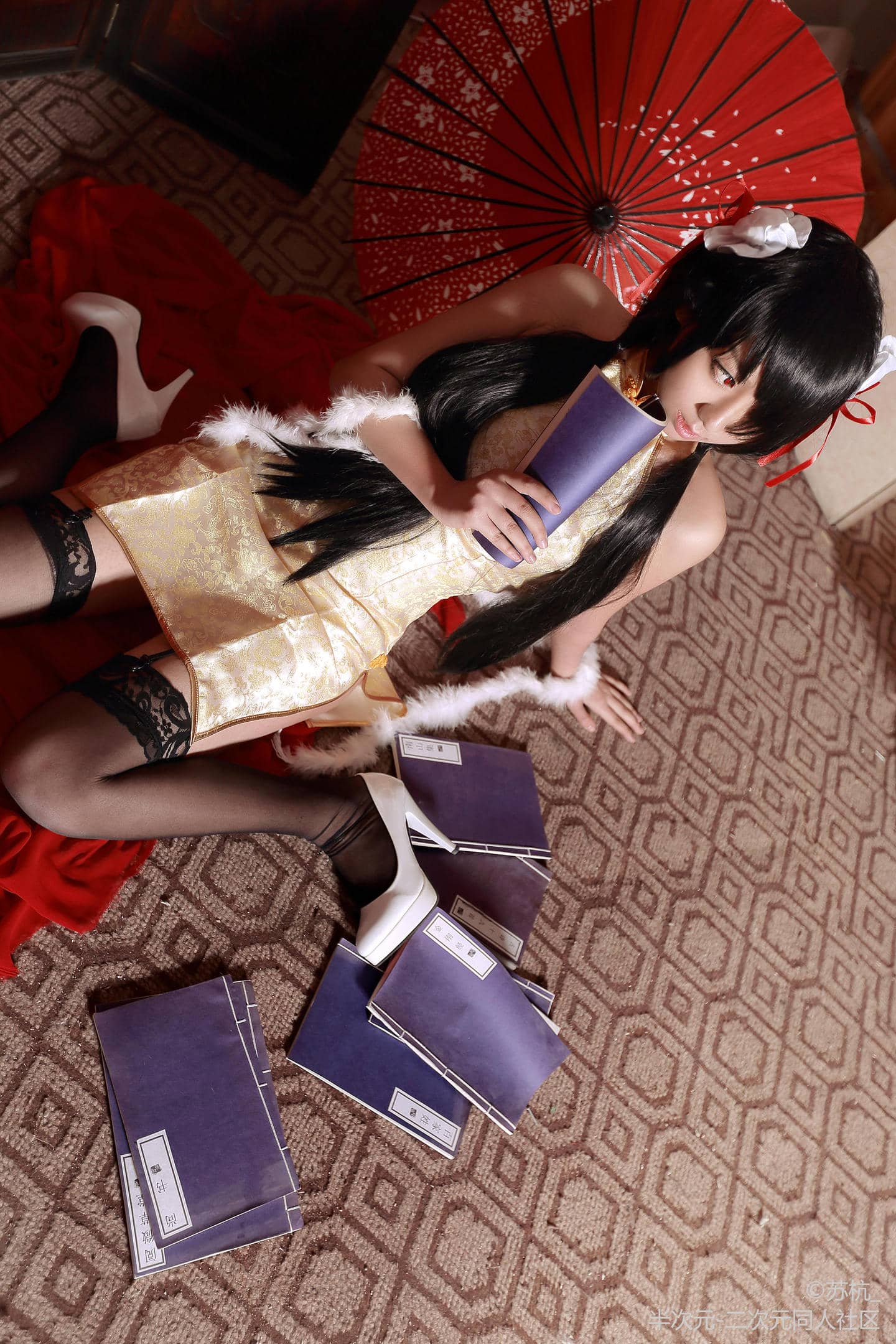 狂三旗袍cosplay-萌图百科