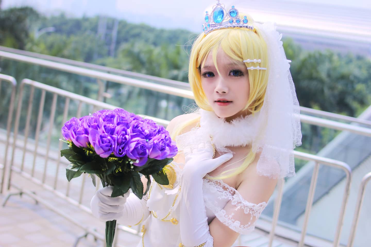Lovelive绚濑绘里cosplay-萌图百科
