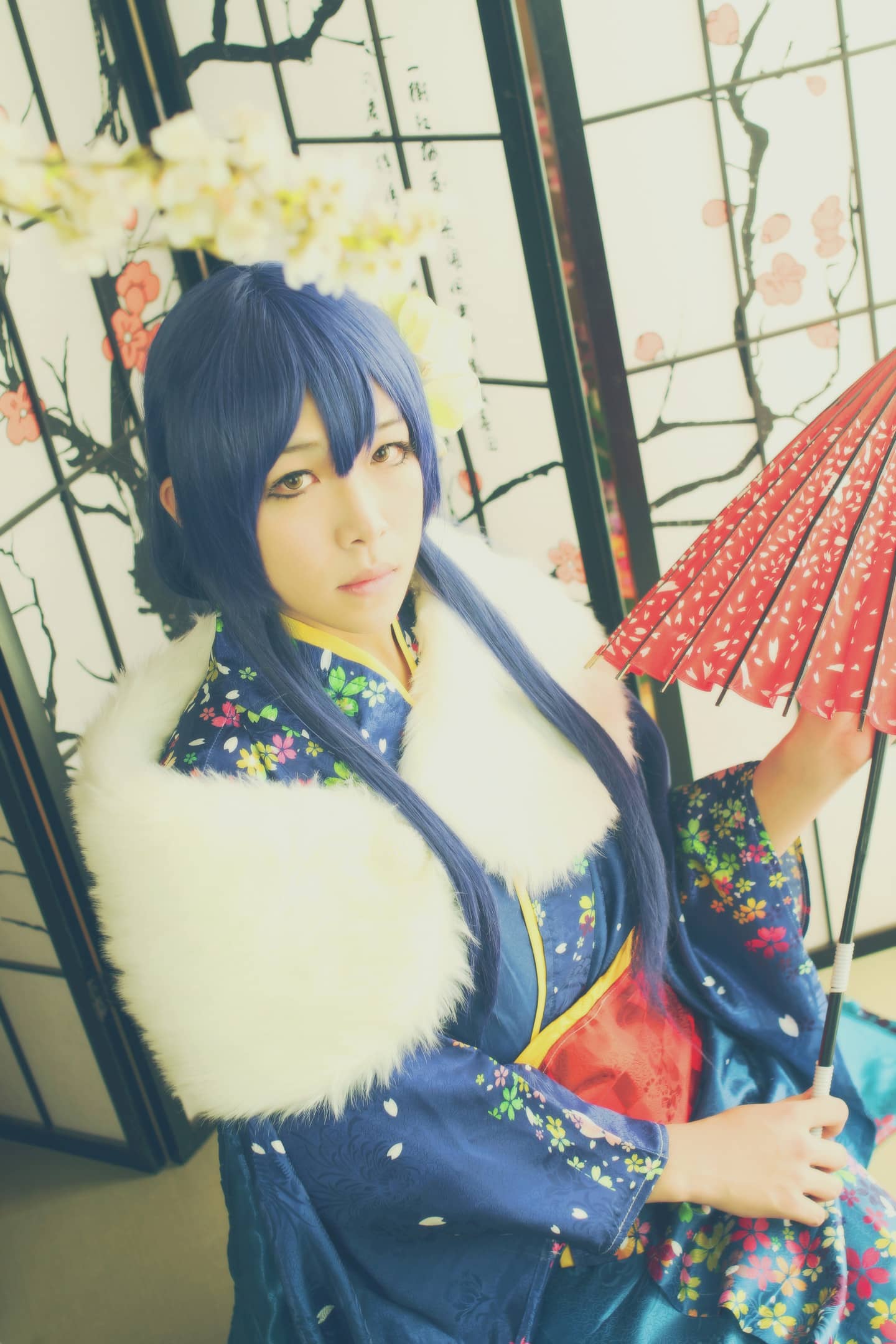 正月和服 园田海未-萌图百科