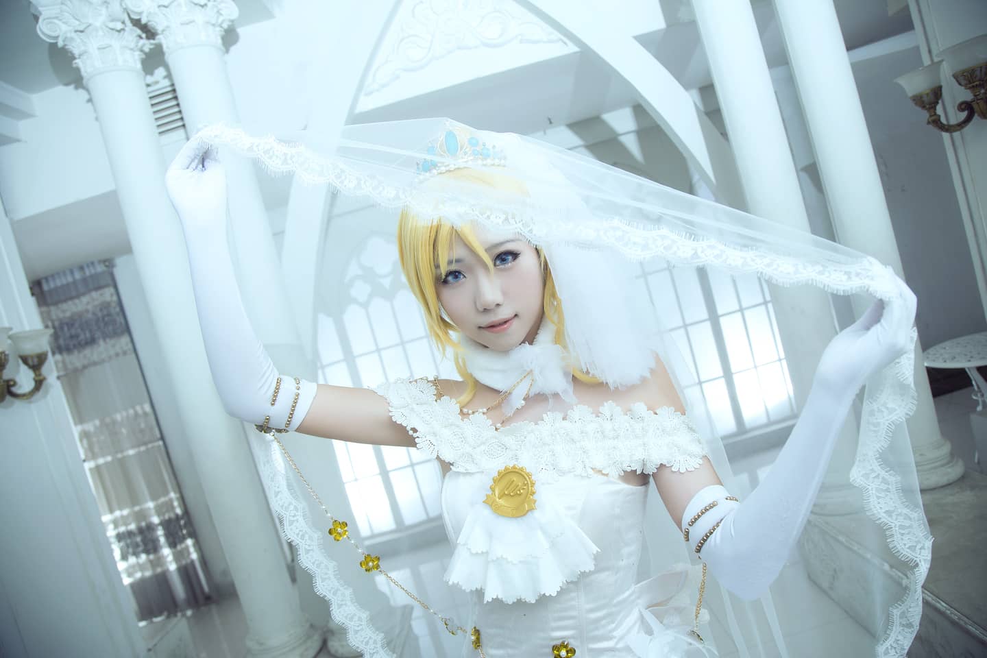 LoveLive婚纱觉醒cosplay-萌图百科