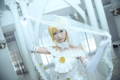 LoveLive婚纱觉醒cosplay-萌图百科