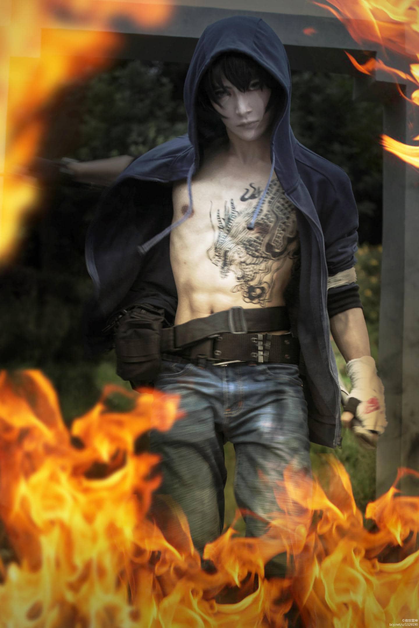 盗墓笔记张起灵Cosplay-萌图百科
