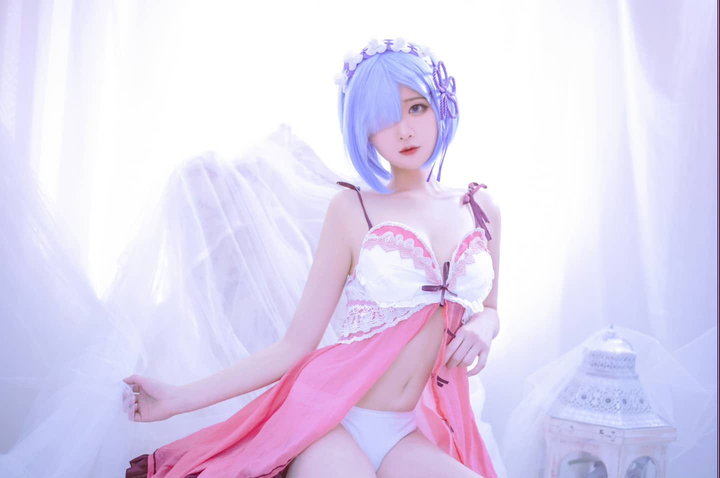 从零开始的异世界生活 蕾姆睡衣cosplay-萌图百科