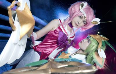 lol魔法少女 拉克丝cosplay-萌图百科