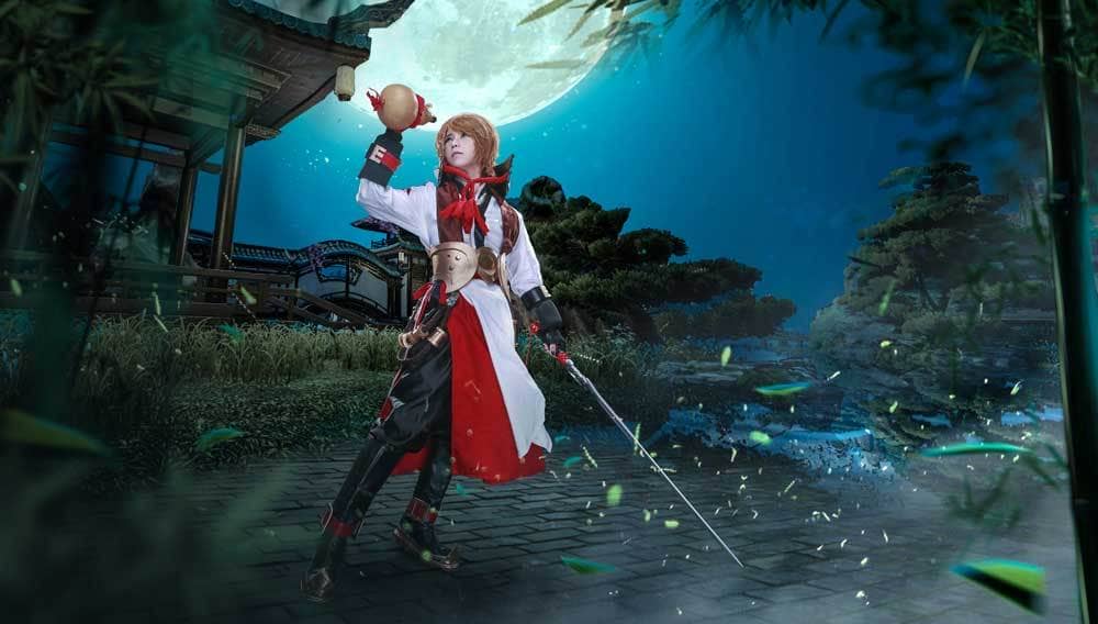 王者荣耀李白cosplay正片-萌图百科
