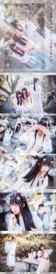【汉服】人面桃花相映红-萌图百科